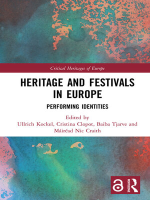 cover image of Heritage and Festivals in Europe